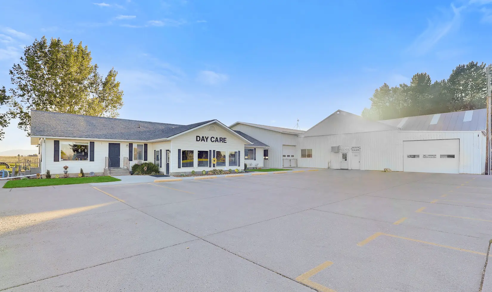 The front of the Lorraines Daycare building in Burley, Idaho